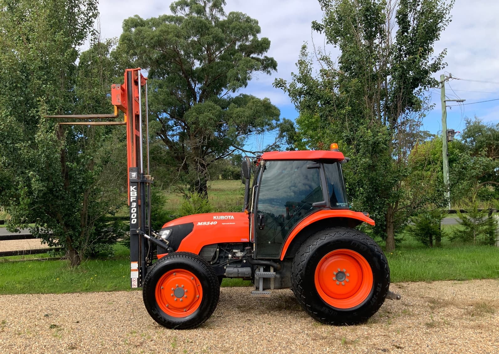 2018 Kubota M8540